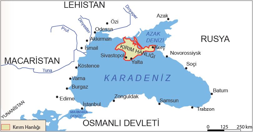 XVIII. yüzyılda Karadeniz