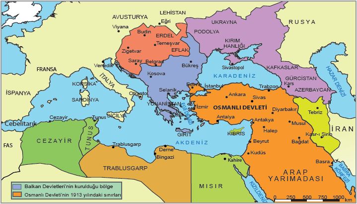 XX. yüzyıl başlarında Osmanlı Devleti