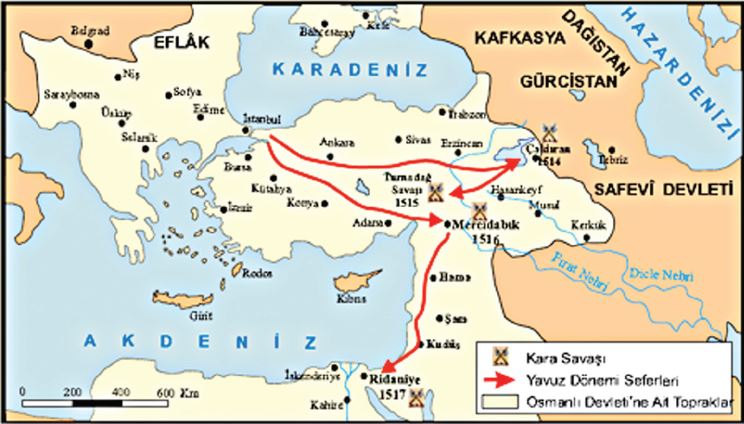 Yavuz Sultan Selim’in Seferleri