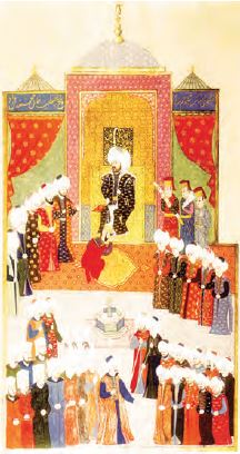 II. Mehmet’in tahta çıkışı (Minyatür)